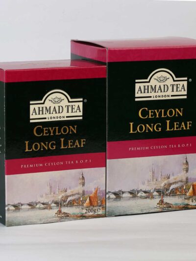 Two boxes of premium Ceylon long leaf tea