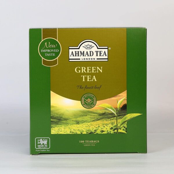 A box of quality Ceylon green tea