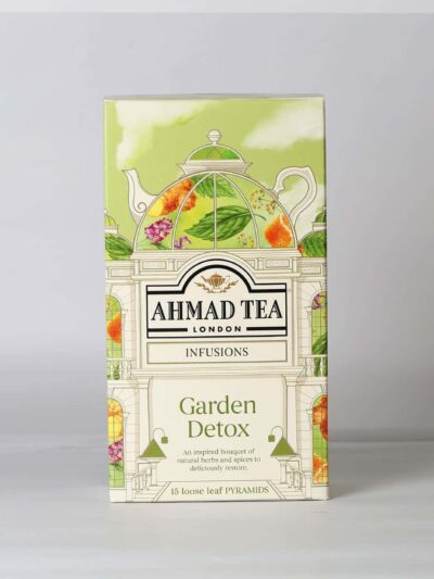 A box of garden tea detox