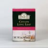 A box of Ahmad Ceylon long leaf tea